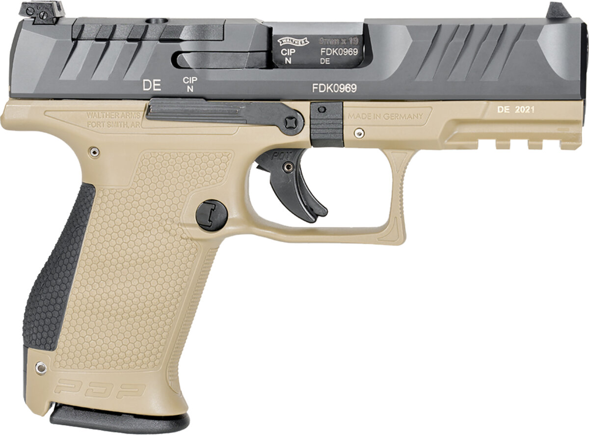 Walther Arms Inc WAI PDP COM OR 9MM 4B/TAN 15RD