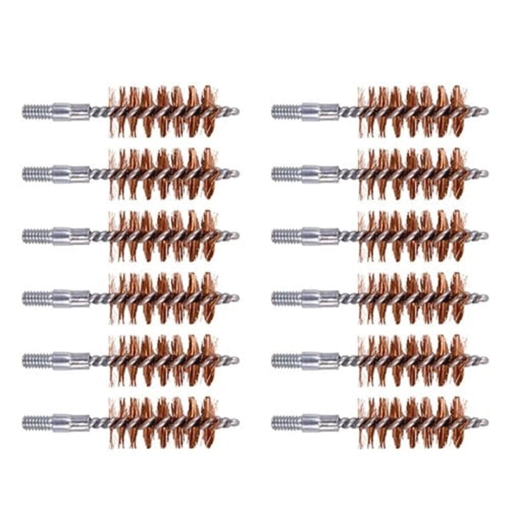 Brownells .50 Cal #8-32 Male Standard Line Bore Brush, Pack of 12