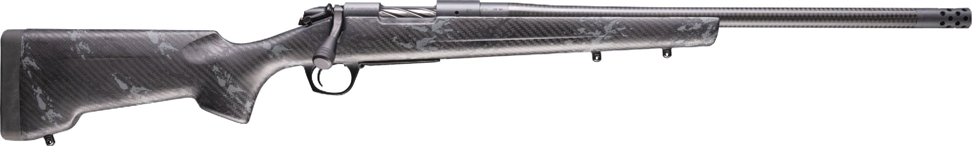 Bergara B14 Cima CF 6.5 Creedmoor 20" 4rd Bolt Action Rifle, Sniper Grey - B14S1202CF