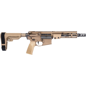 Geissele Super Duty MOD 1 300 AAC Blackout (7.62x35mm) Pistol 8" Barrel Desert Dirt Frame Desert Dirt Pistol Brace