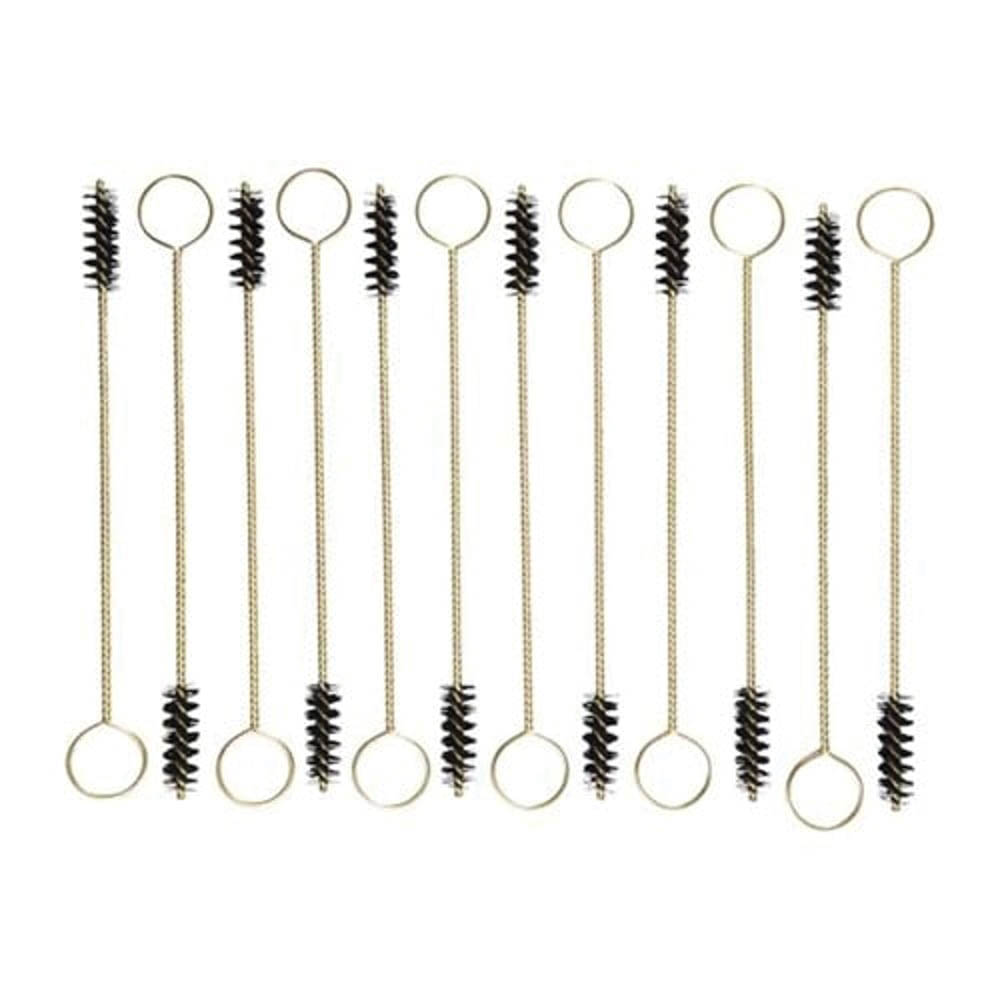 Brownells 10mm/.40 Cal 8.23" Handgun Cleaning Brush, Pack of 12