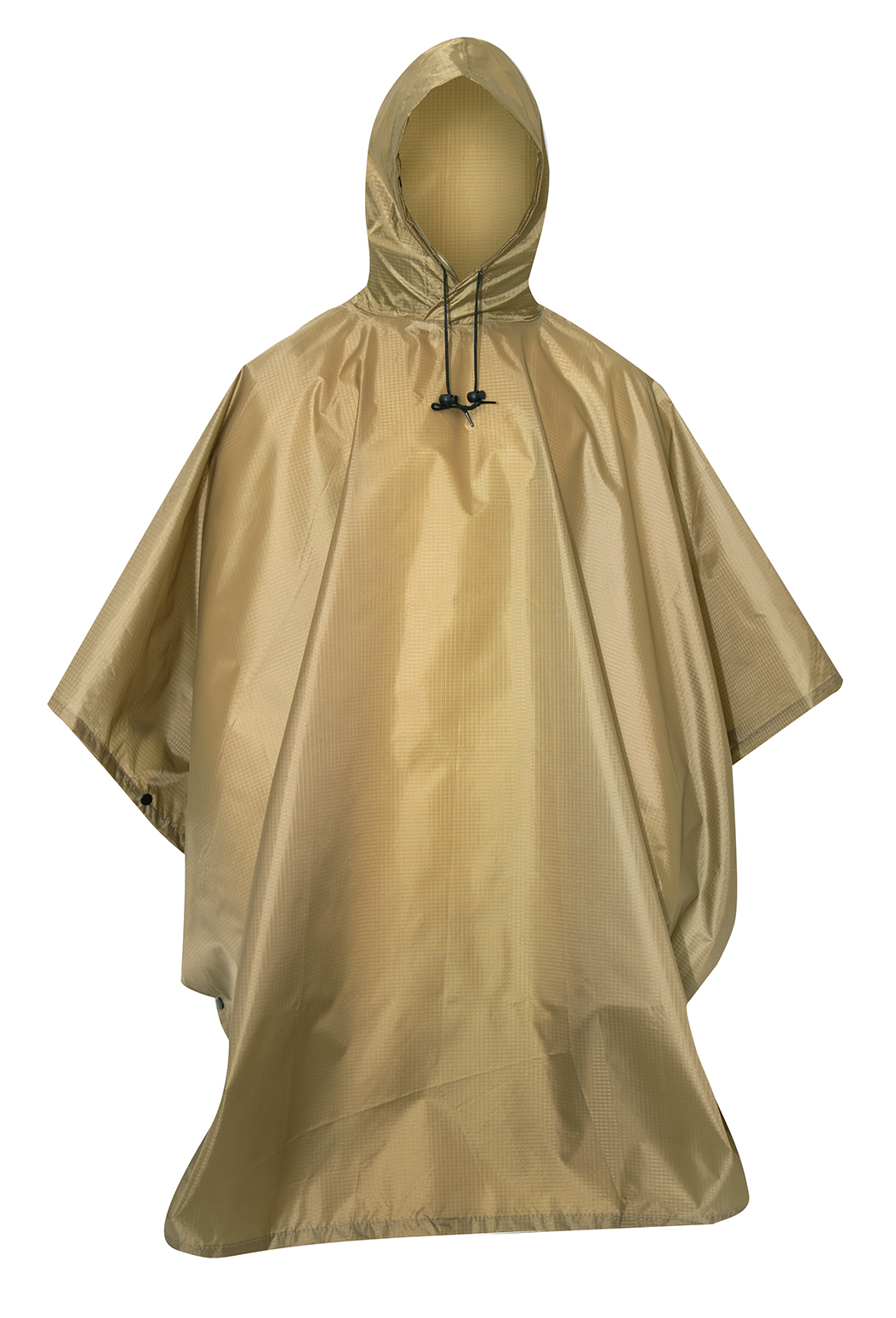 Rothco G.I. Type Rip-Stop Poncho - Coyote Brown