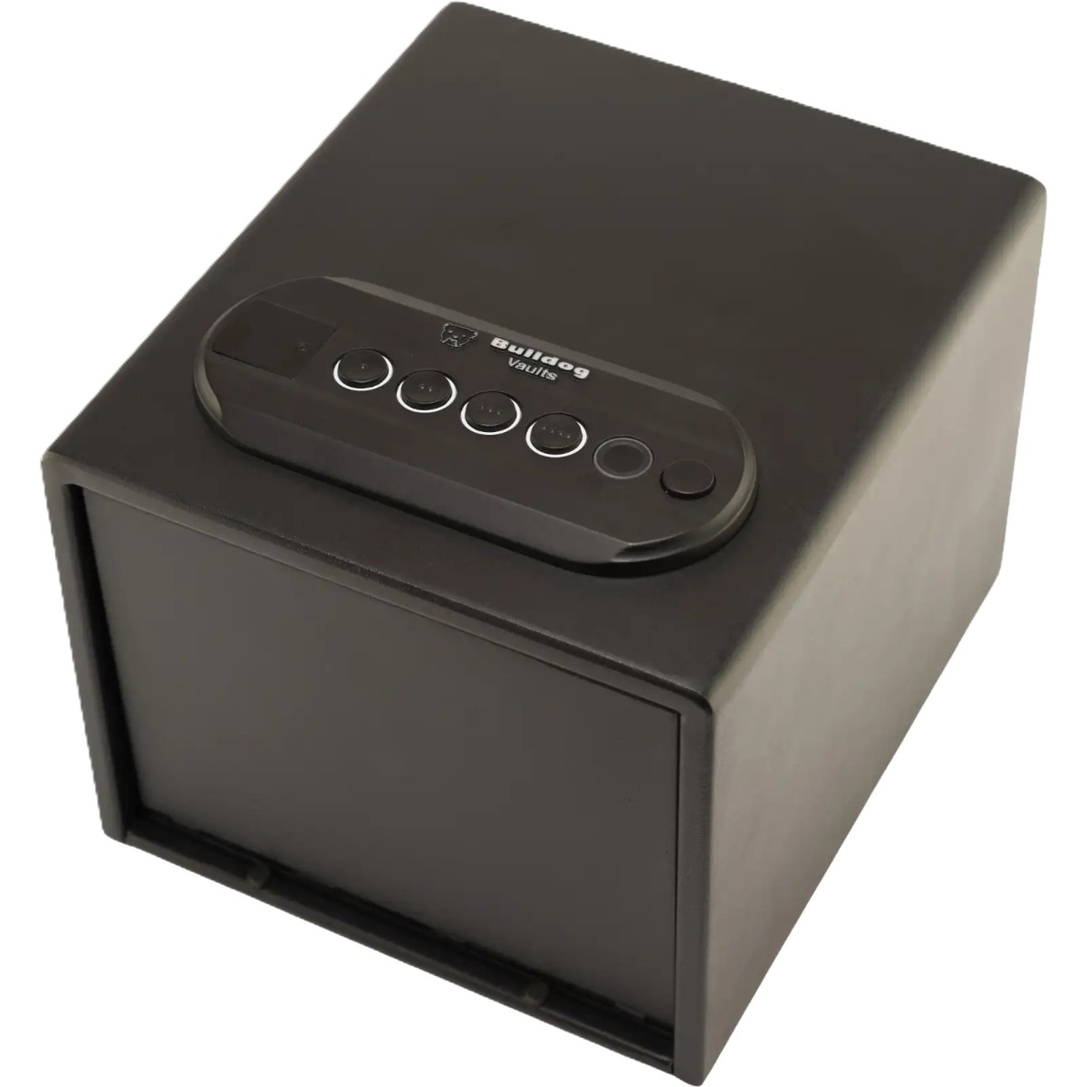 Bulldog 11" x 10" x 8" Trio LED & Biometric Double Quick Vault w/ Shelf - BD72TV