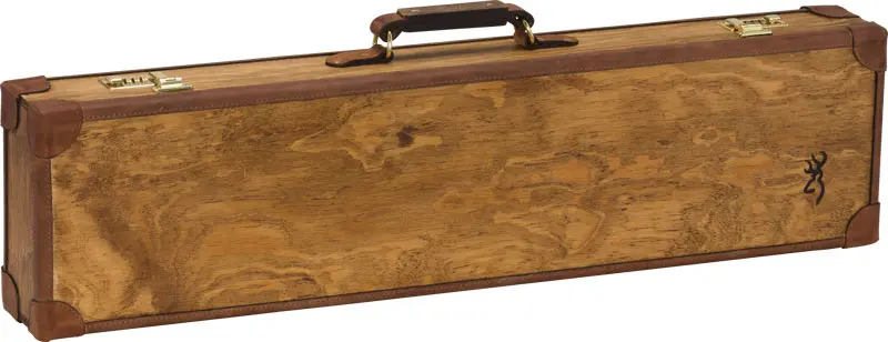 BROWNING LUGGAGE CASE O/U BT - TO 32" LIGHT MADERA WOOD GRAIN