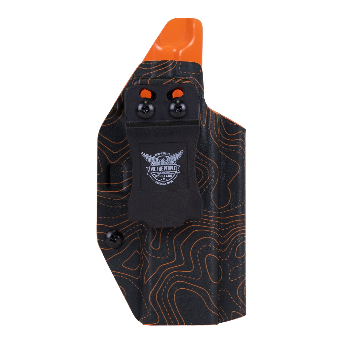 We The People Holsters Springfield Hellcat RDP w/ MS (Red Dot Ready) Holsters, Topographic Orange