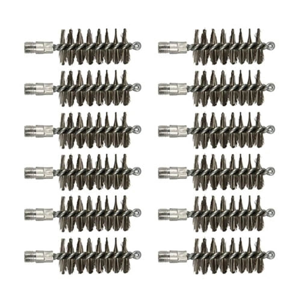 Brownells 10 Gauge 5/16-27 Male Standard Line Bore Brush, Pack of 12