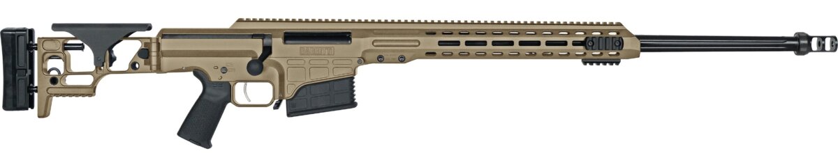 Barrett Firearms MRAD 338LAP FDE 26" 10+1 MLOK FLUTED BARREL