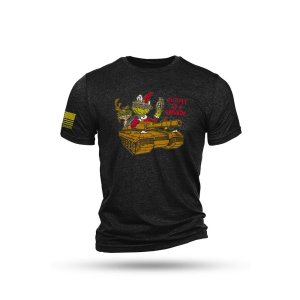 New-Line-Apparel Nine Line Grinch Triblend Short Sleeve Shirt Black M