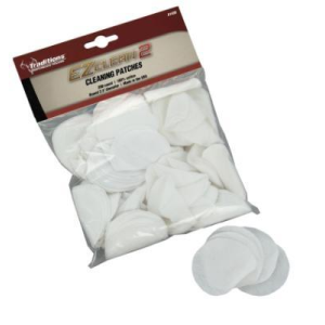 Traditions EZ Clean 2 Cleaning Patches .45-.54 Cal 100/ct 2.5 in. dia.