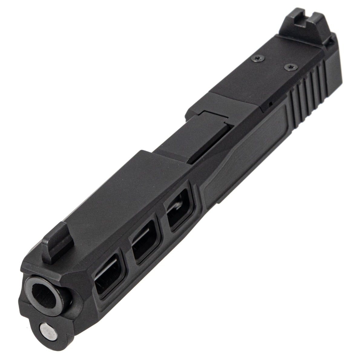 PSA Dagger Complete SW3 RMR Slide Assembly With Non-Threaded Barrel, Black
