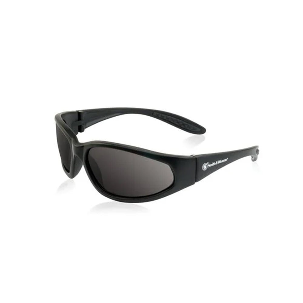 Smith & Wesson Sergeant Full Frame Shooting Glasses, Black/Smoke