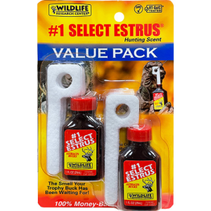 WILDLIFE RESEARCH #1 Select Estrus Combo 2 - 1 oz Bottles 2-Pack