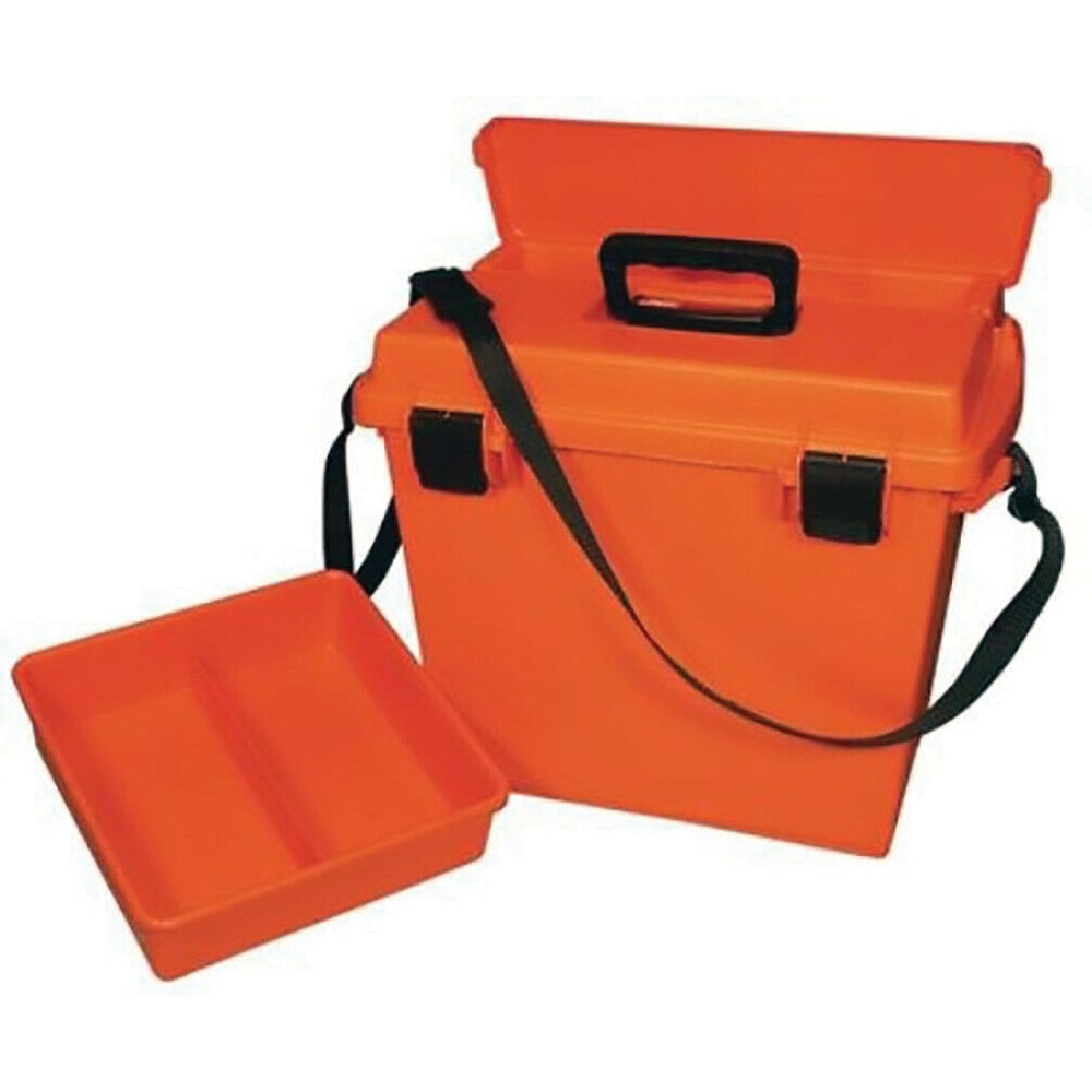 MTM Case Gard Sportsmen's Plus 19" x 13" x 15.10" O-Ring Sealed Utility Dry Box, Orange