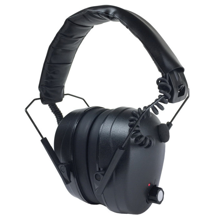 Radians 26 dB Over the Head Tactical Electronic Earmuff, Black - CSE20BX