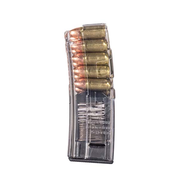 ETS 10 Round 9mm Magazine, Black Translucent - HKMP510