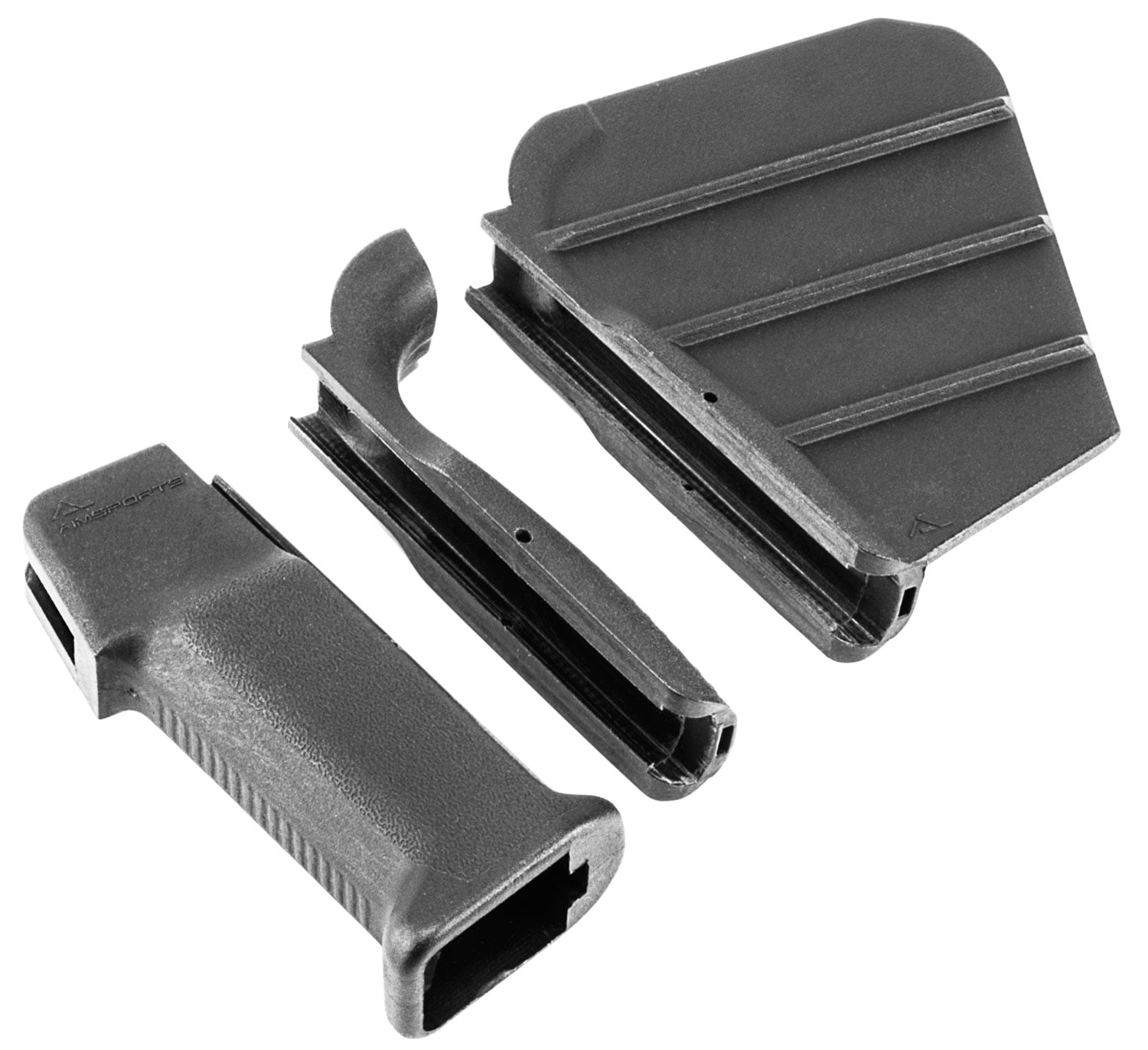 Aim Sports Featureless Grip for AR Rifle, Black - PJFARG
