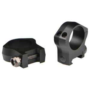 Warne 2-Piece Picatinny Style Mountain Tech Scope Rings 1" Medium - Matte