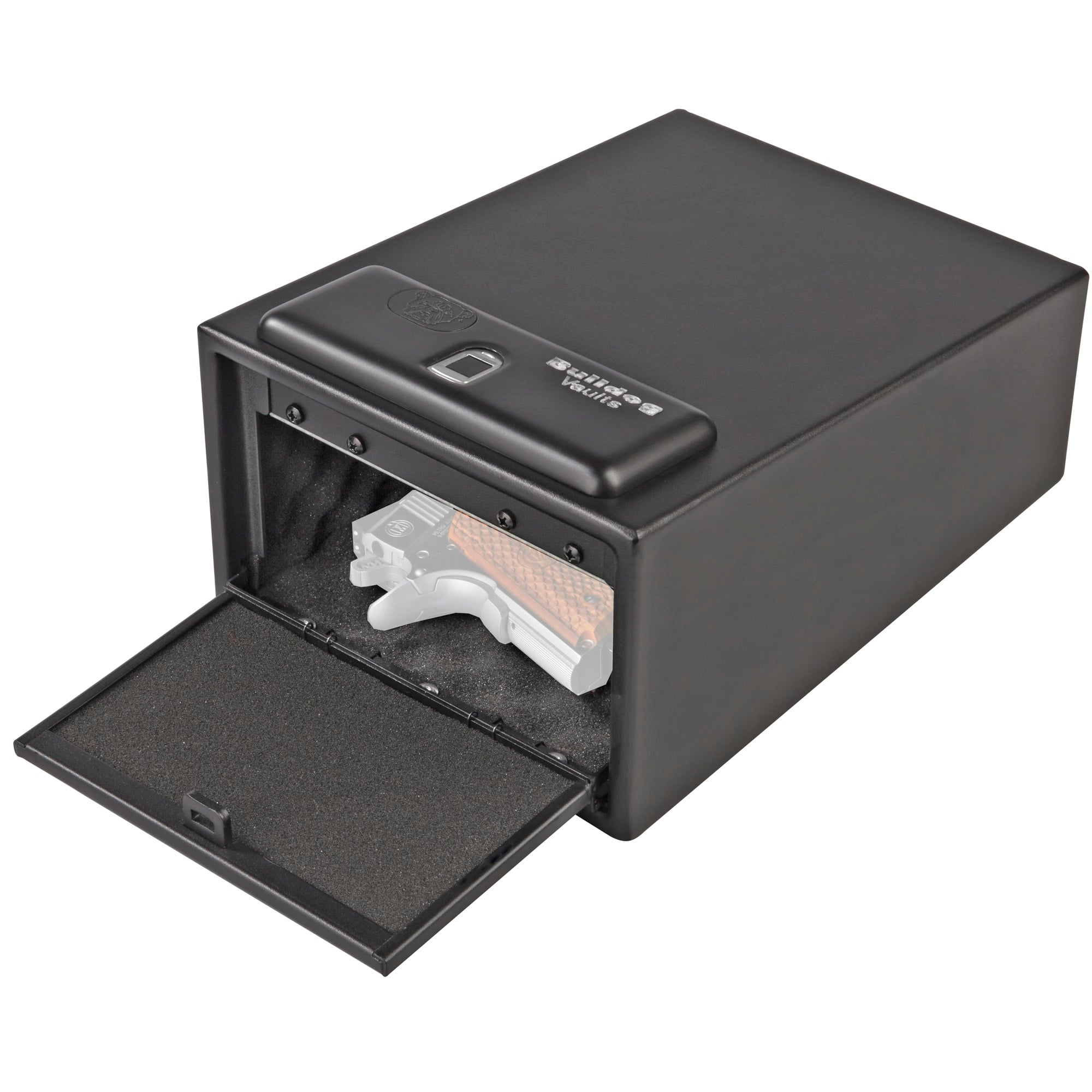 Bulldog Magnum Biometric Safe, 11.5"x8"x5.5", Black - BD4030B