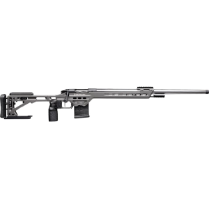 Bergara Competition Bolt Action Rifle 6mm GT 26" Stainless Threaded Barrel Black Cerakote Frame Gray Chassis