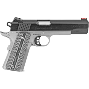 Colt 1911 Competition Plus 45 ACP Pistol 5" Barrel 8+1 Round Black Slide Black/Gray Grip Stainless Frame