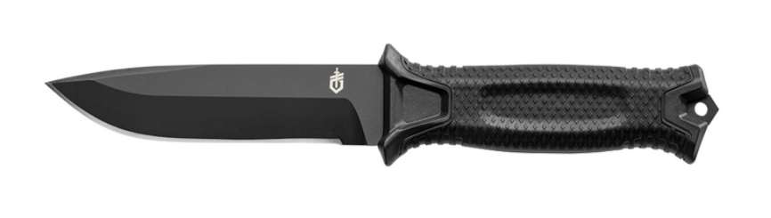 Gerber StrongArm Fixed Blade Fine Edge Knife, Black