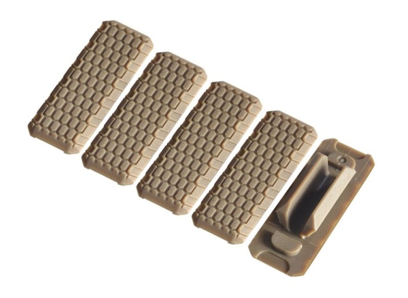 Strike Industries 5 Piece M-Lok Covers V2, Flat Dark Earth