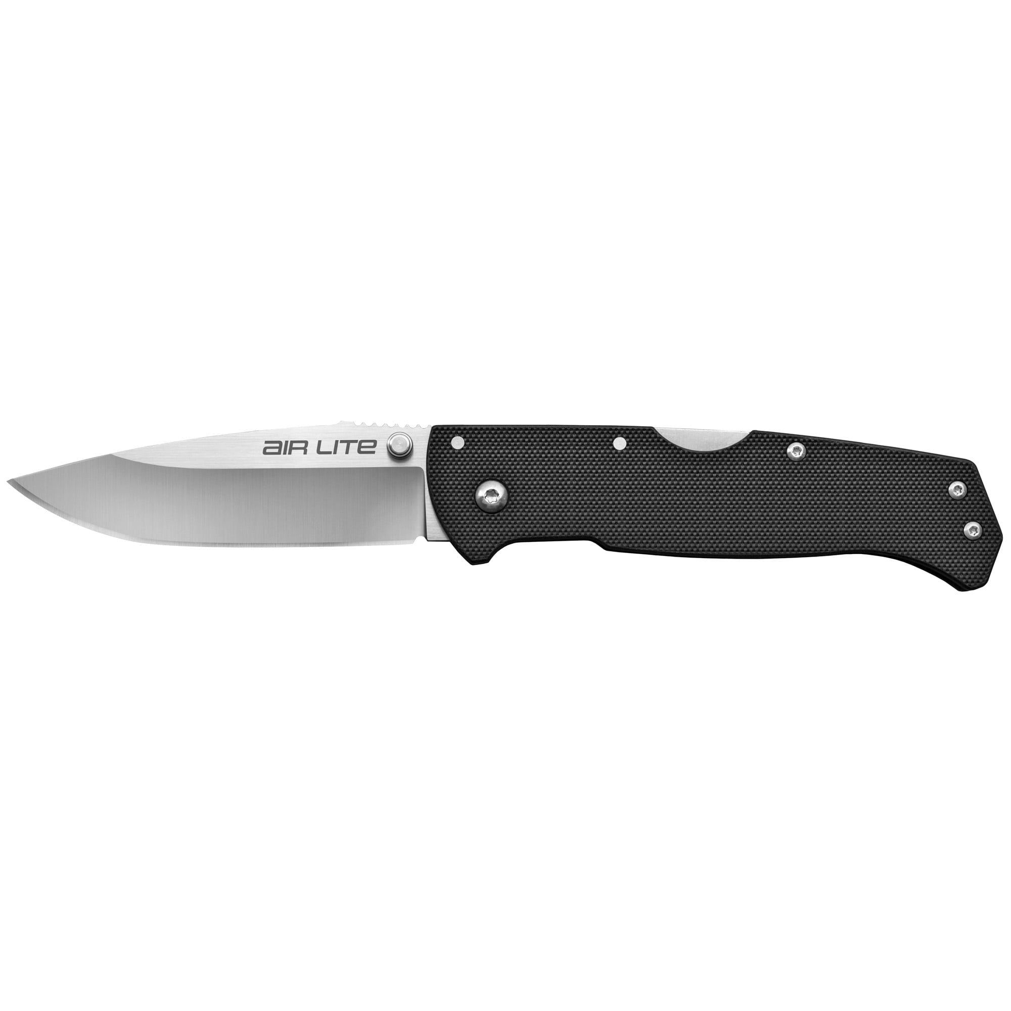 Cold Steel Air Lite Drop Point, Folding Knife, AUS10A Steel, Plain Edge, 3.5" Blade