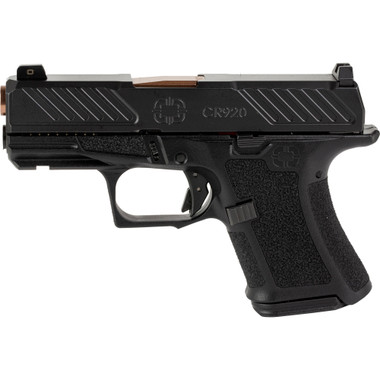 Shadow Systems CR920 Combat Sub-compact 9mm Pistol With Dove Tail Slide and Front Night Sight