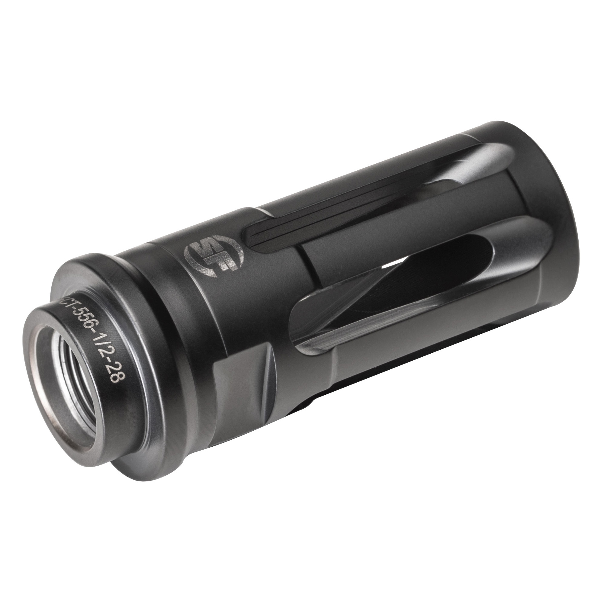 Surefire Closed-Tine Flash Hider, Flash Hider, 223 Remington/556NATO, 1/2X28, DLC Coated, Black