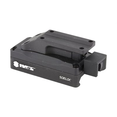 Kinetic Development Group SIDELOK Mount Fits Trijicon MRO Lower 1/3 Co-Witness, Black - SID5-220