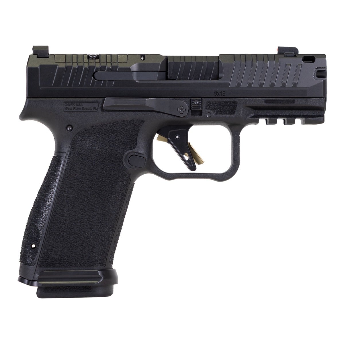 Canik METE MC9 Prime 3.6" 9mm (2)17rd O.R Pistol, Black - HG8658V-N