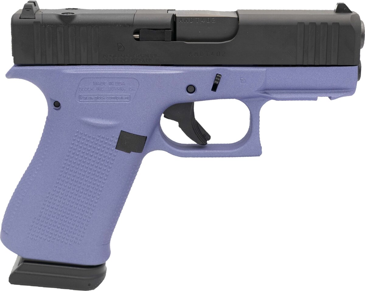 Apollo Custom GLK 43XMOS 9MM 15RD ORCHID BLK