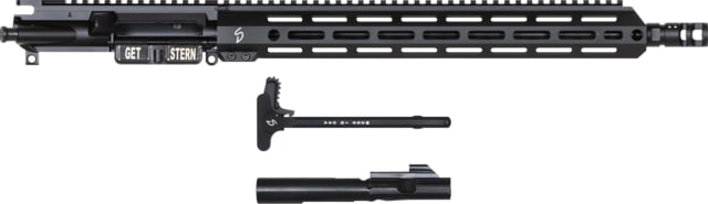 Stern Defense AR-15 Upper Receiver 9mm 16.1in Barrel 15in MLOK Rail SD BU9 Bolt SD CH1 Charging Handle SCB 9 Comp Break Black 015-SD15INCHMOD4-KK