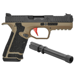 Archon Firearms Type-B Gen 2 OSR, 9mm, 4.3 & 5 Barrels, 3 Magazines, Performance Trigger, RMR Ready, Black/FDE, Pistol
