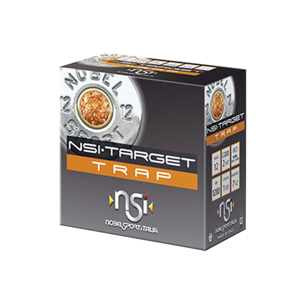Nobel Sport Target Trap Gold 12 Gauge 2-3/4" #8 1-1/8 Ounce 25rds
