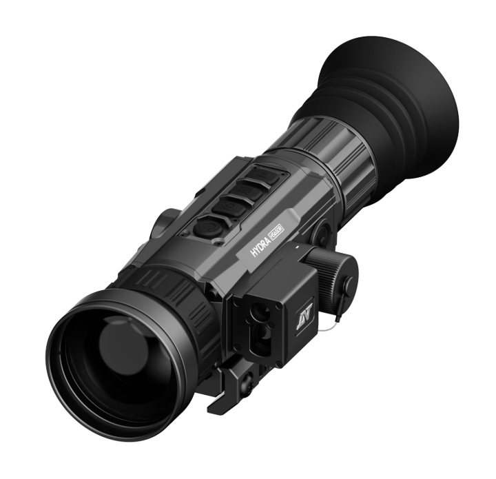 DNT Optics Hydra LRF 50mm Obj. 640 Thermal Sensor, 2-8x Thermal Scope, Handheld, Clip-On-HS650R