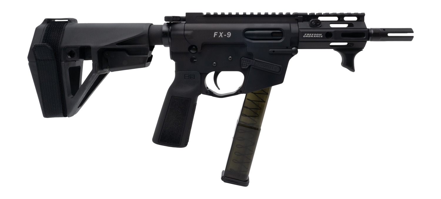 Freedom Ordnance FX9 9mm AR Pistol with SBA5 Brace