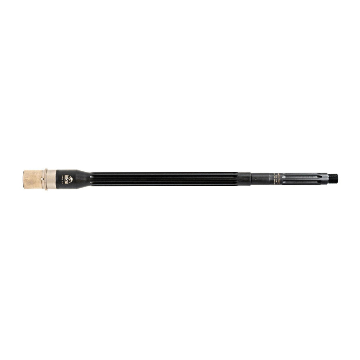 Faxon Firearms Match Barrel .308 Win 18", Black - Superior Precision and Reliability - 10B810R18FHQ-5R-NP3