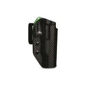 Uncle Mikes 54RNC75BGL Range/Competition  Black/Green OWB S&W M&P 9L/Pro/Core 9/4 Left Hand