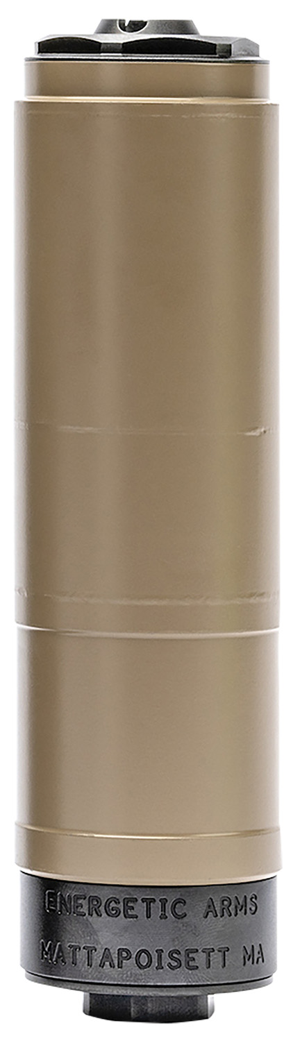 Energetic Armament Ferox 5.56mm Suppressor FDE Cerakote