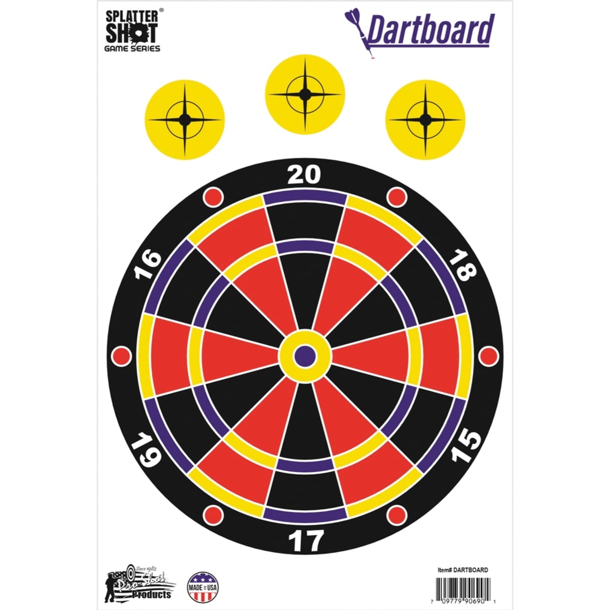 ProShot Splatter Shot Game Dartboard Target