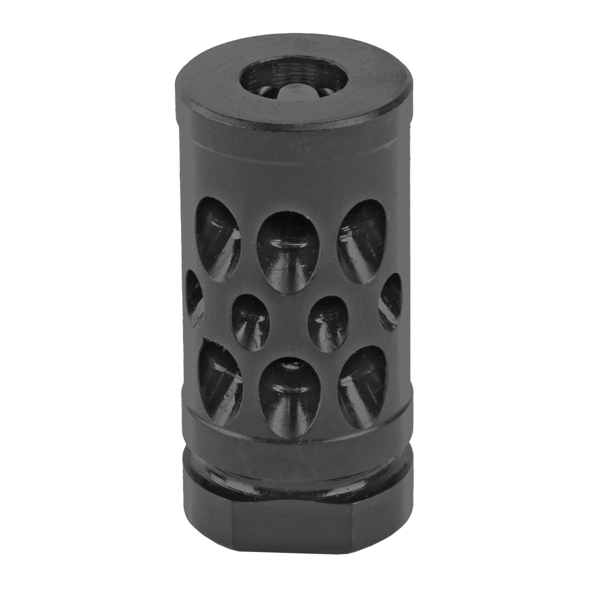 Hiperfire Hipercomp Gen2, 9mm, Black, Threaded 1/2-28, Includes Crush Washer