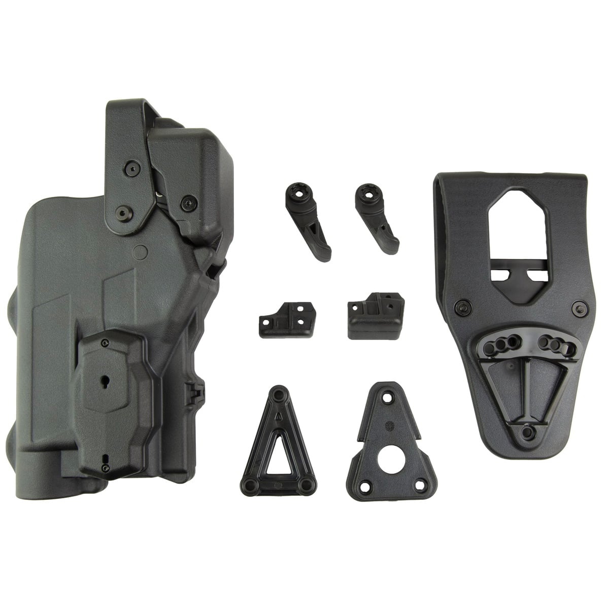 Alien Gear Rapid Force Level 3 Duty Glock G19 w/X300/TLR-1 Light Holster Right Polymer, Black