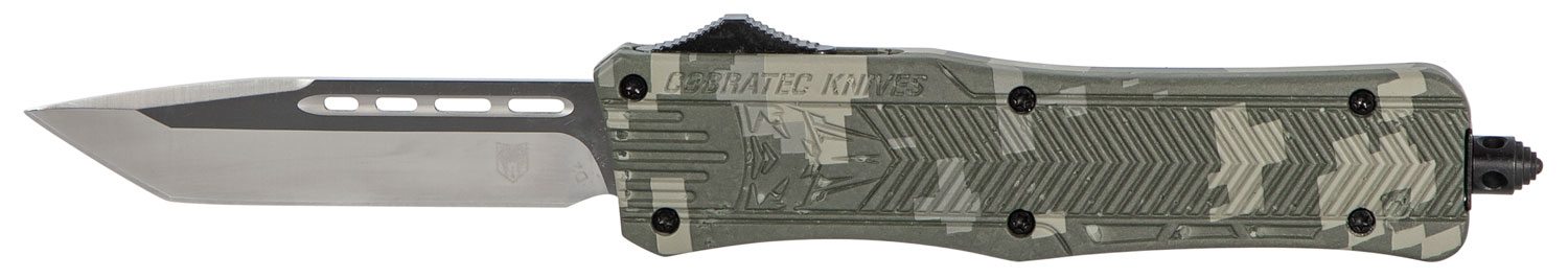 CobraTec Knives Medium CTK-1 Tanto OTF Knife, 3", Army Digital Camouflage - MADCCTK1MTNS