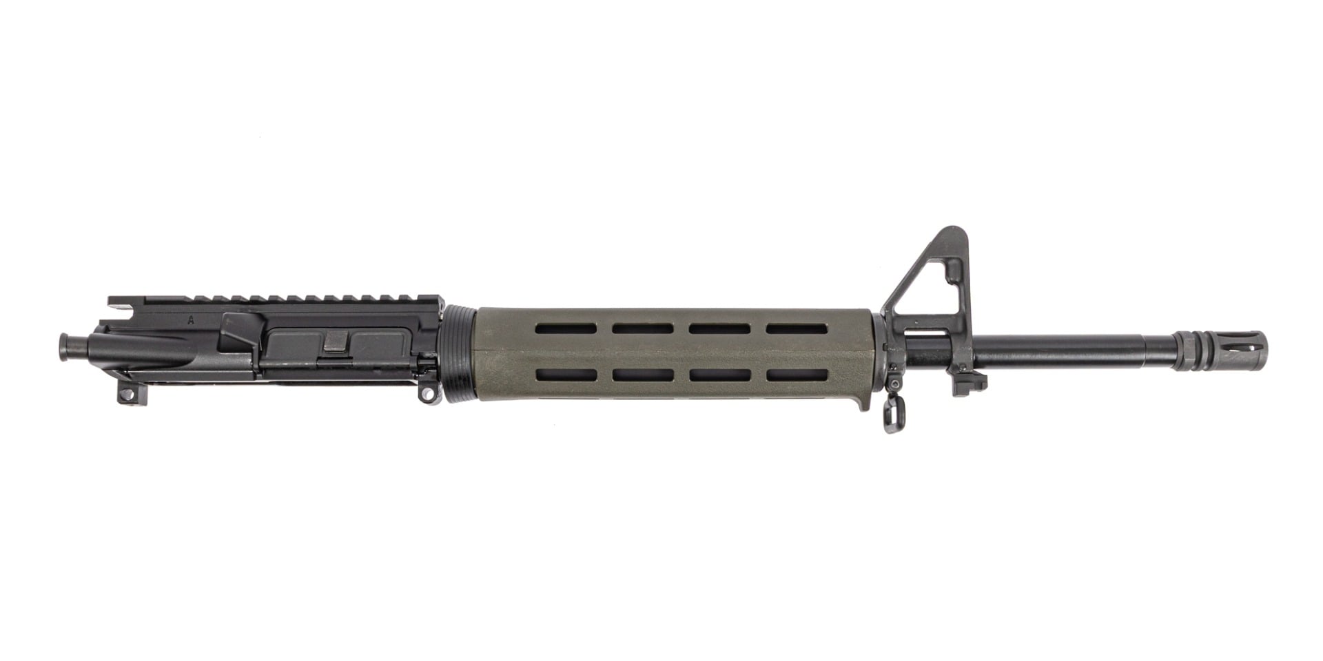 PSA 16" Midlength 5.56 NATO 1:7 Nitride B5 MLOK Upper, No BCG & CH, OD Green