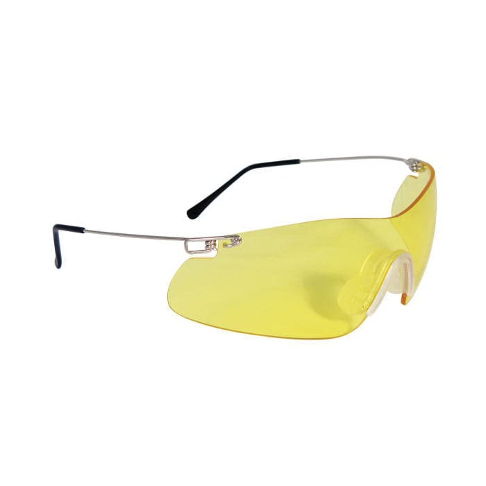 Radians Clay Pro Shooting Glasses - Adult, Silver - Eye Protection for Shooting Sports - CP5740CS