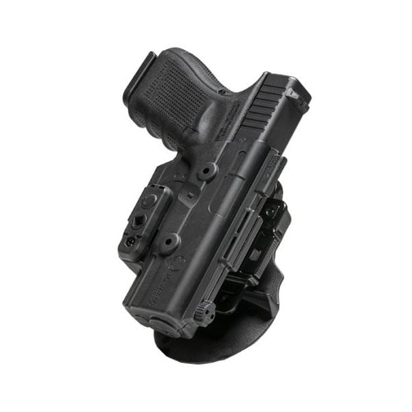 Alien Gear ShapeShift Paddle Springfield XD Mod 2 Subcompact RH OWB Holster, Black - SSPA-0694-RH-R-15