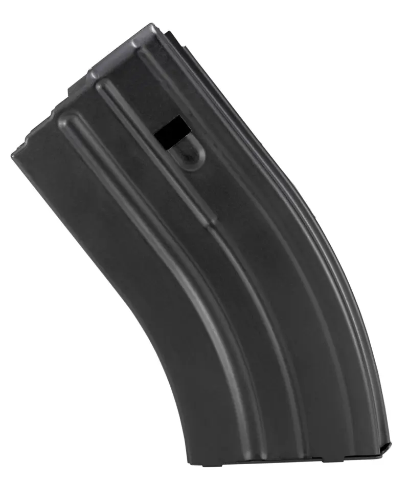 DuraMag 2062041205CPD SS 20rd 7.62x39mm for AR-15 Black w/ Black Follower Detachable