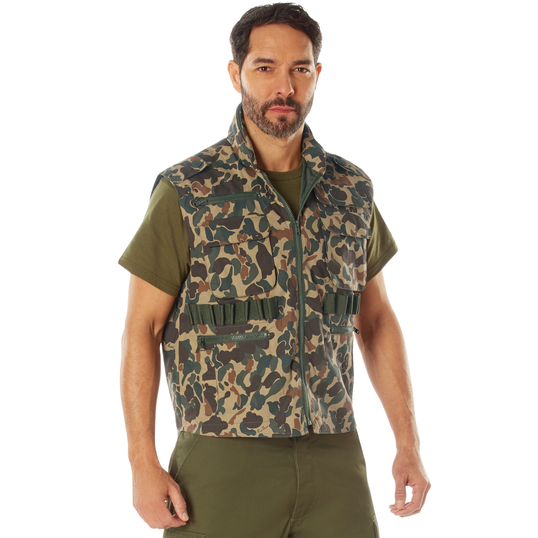 Rothco X Bear Archery Fred Bear Camo Ranger Vest - Medium