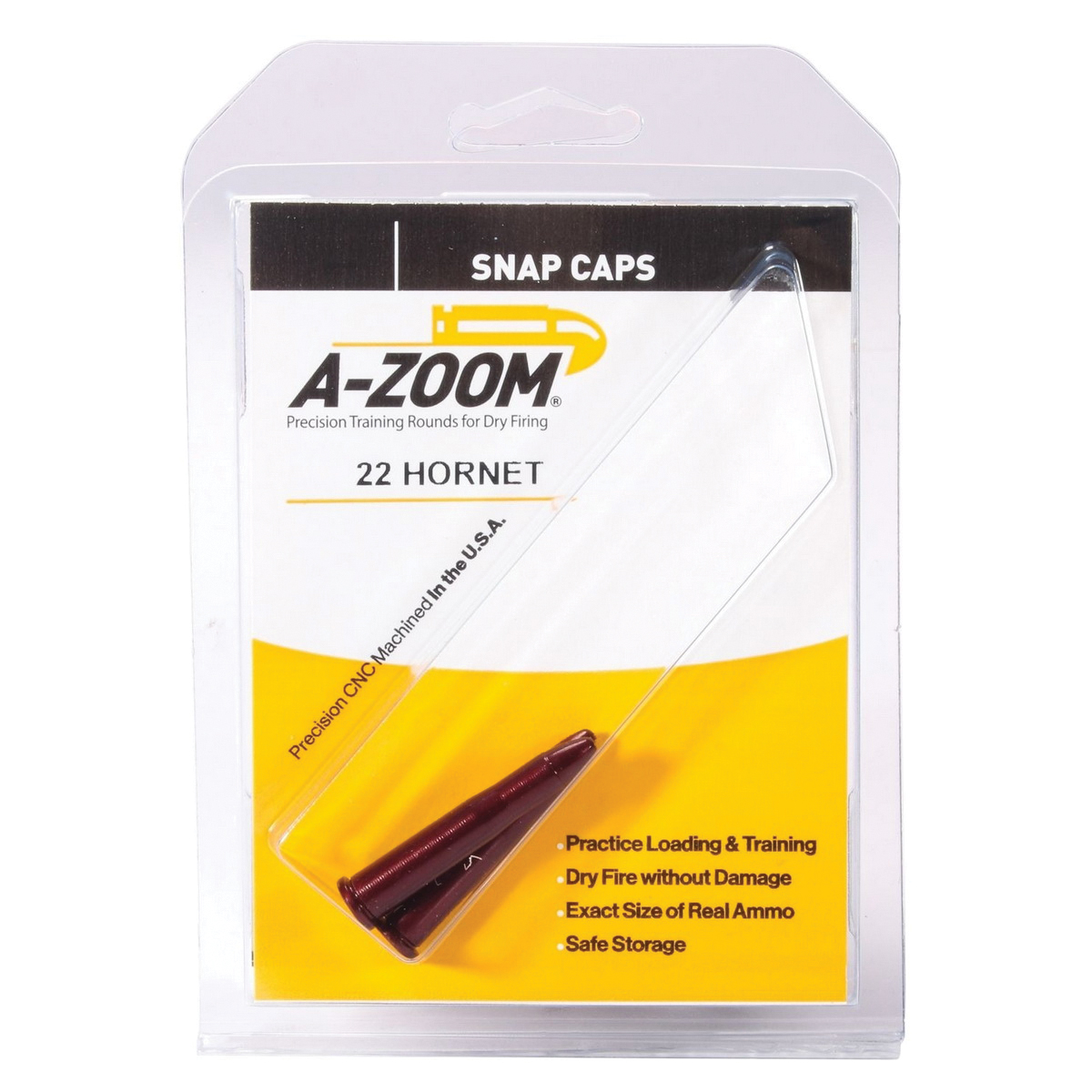 A-Zoom .22 Hornet Snap Cap, Pack of 2
